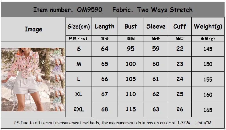 

Wepbel All-Match Floral Shirt Top Plus Size Single-Breasted Women Shirts Vacation Style Casual Lace Up Camisetas Blouses