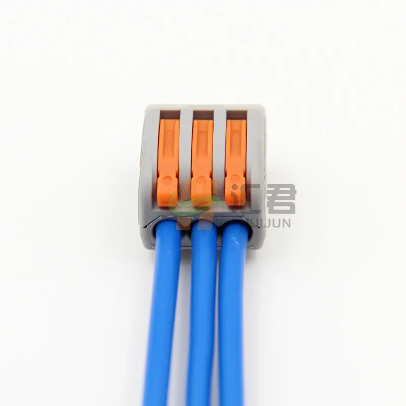 10 шт.! Соединители и клеммы для проводов с 3 отверстиями сплав + огнезащитный