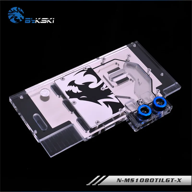 Bykski графический блок с полным покрытием для видеокарты MSI GTX 1080Ti LIGHTNING Z |