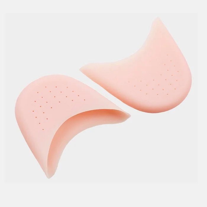 Silicone Gel Dance Point Pads for Ballet Dancing Foot Tip Protector Breathable Hole Sole Shock Absorbing Inserts Insoles