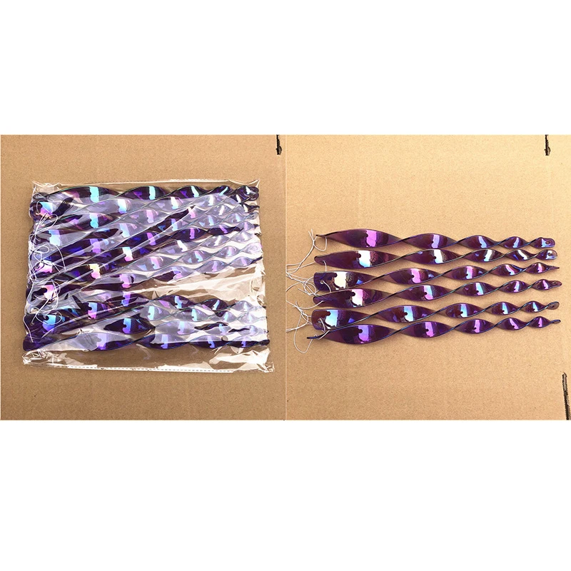 

Econom 12pcs Bird Repellent Reflective Scare Rods Effective Hanging Bird Repellents Keep the Birds Away from Your Garden ds99