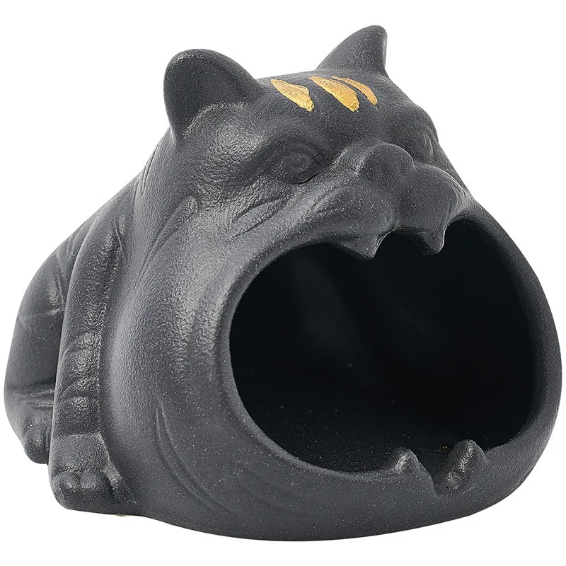 

Fashion ceramic animal ashtray creative furnishings Nordic office tea table anti-flying ash ashtray furnishings
