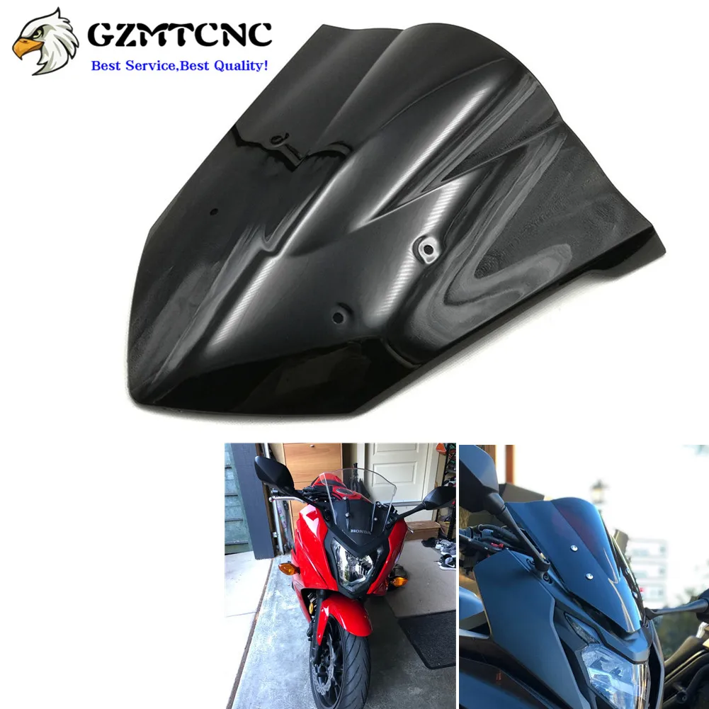 Дымчатое лобовое стекло для лобового стекла Ветер Экран ветрового 2014-2018 Honda CBR650F