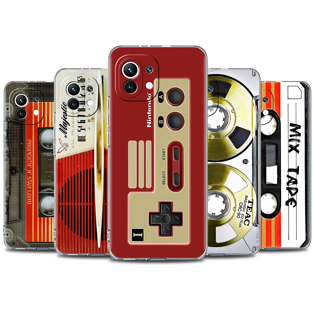 

Fish Berkleies Claer TPU Phone Case For Xiaomi Mi 11 Ultra 11T Note 10 Pro 5G 10S 10T CC9 CC9E 9 SE A2 8 Lite Cover Coque Shell