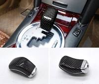 interior car accessories gear shift knob cover trim sticker for toyota mark x reiz x120 2005 2008 car styling auto parts