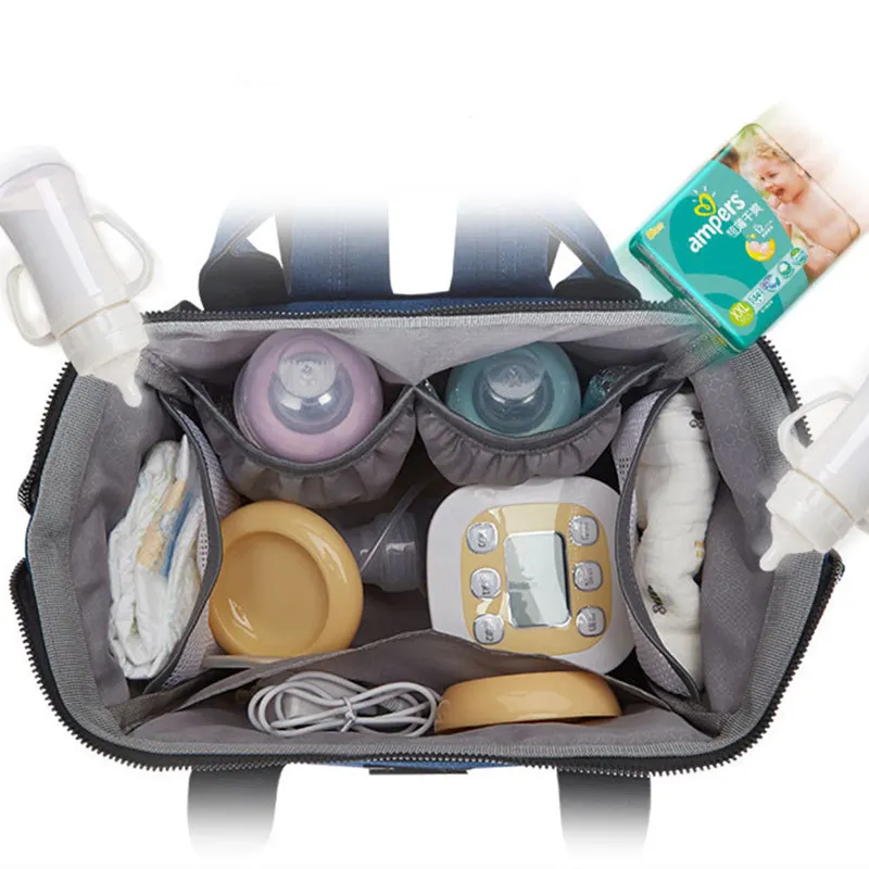 Сумка для подгузников мамы рюкзак мам вместительный органайзер младенцев сумка