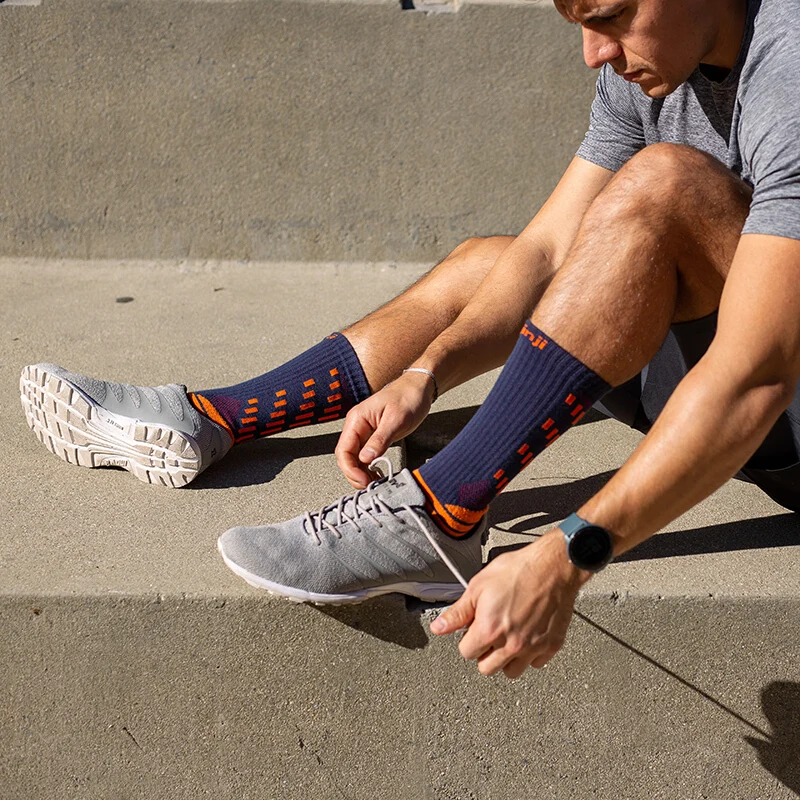 Носки INJINJI Five Finger мужские ультралегкие для бега езды на велосипеде по бездорожью|