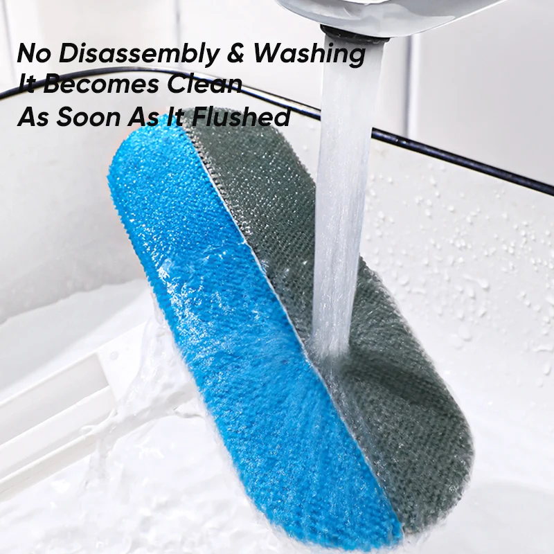 Щетка для мытья оконных стекол бытовая очистка от пыли и волос сетка средство