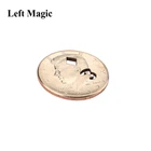 7 из сердец3 квадратных половины доллара брендовая монета магические трюки волшебный маг крупный план иллюзии аксессуар трюк реквизит предсказание магия