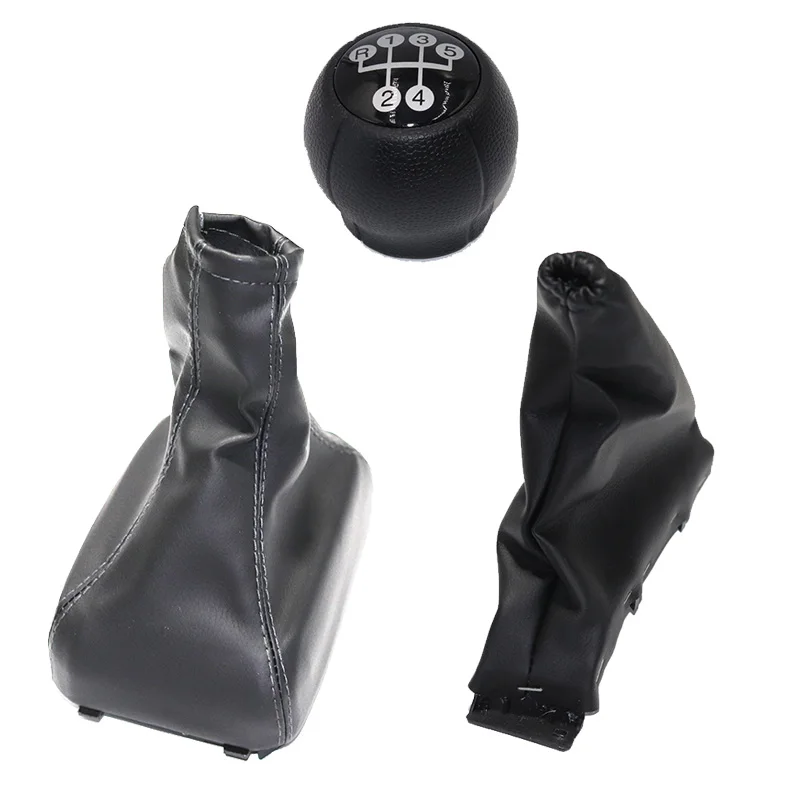Автомобильная ручка переключения передач рычаг Gaitor Boot Cover ручной тормоз Boot Handbrake Gaiter для Opel Astra F 91-98 рукоятки ручного тормоза - Название цвета: gear Handbrake  boot