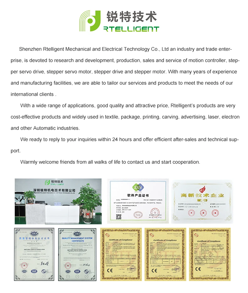 Rtelligent NEMA 23 24 R60 машина шаговый двигатель драйвер контроллер 32 сегментов 24-50VDC для NEMA 23 24 шаговый двигатель ЧПУ комплект