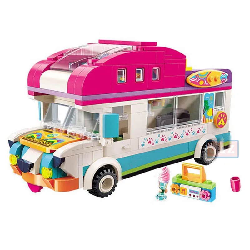 Конструктор для девочек морской пляж горка парк развлечений дом вечеринка