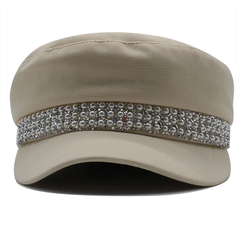 Зимний берет с пряжкой шапка для женщин и мужчин уличная мода стильные кепки