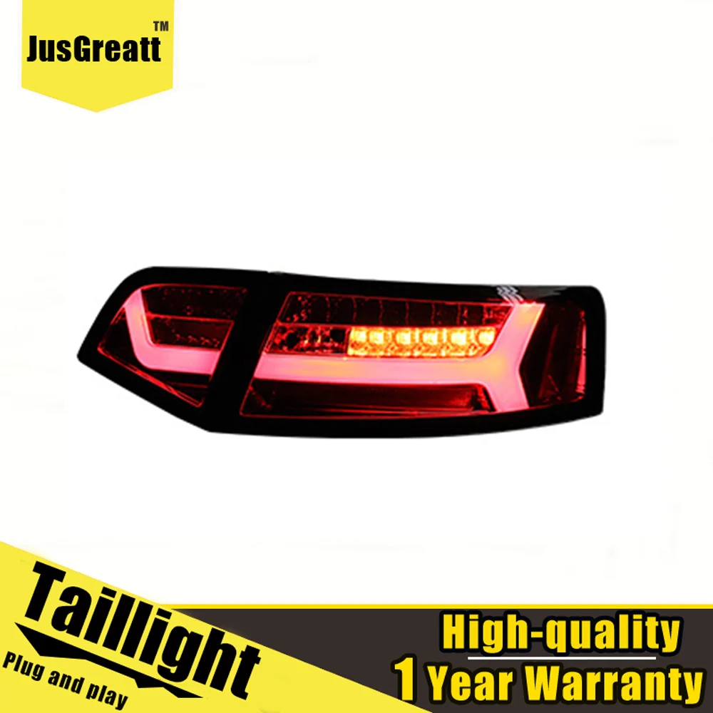 

2pcs Car Styling for Audi a6L 2009-2012 tail lights assembly All LED Rear Lamp+ dynamic turn signal +reverse light