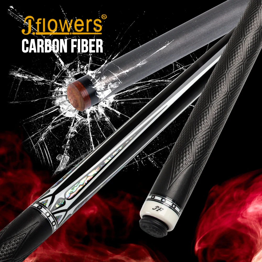 Бильярдный Кий jflower JF Carbon Energy профессиональный бильярдный кий 12 мм из углеродного