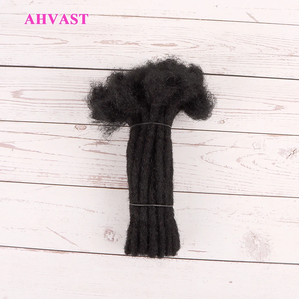 

VAST 8" Handmade Mens Dreadlocks 100% Human Hair Dreads Locs Hair Extensions