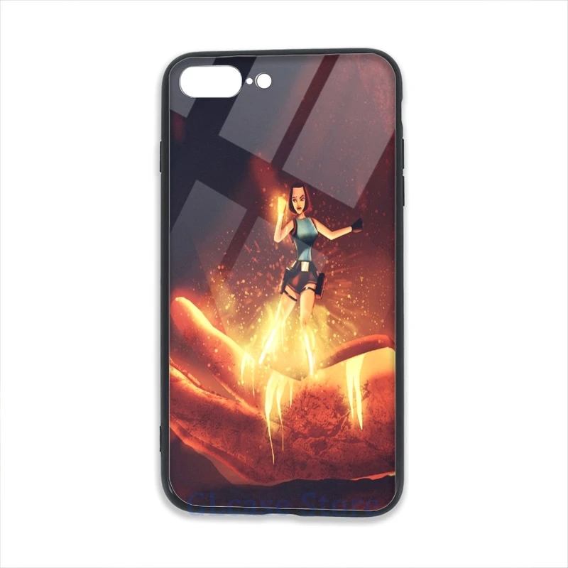 Игра окончена Лара. Чехол для телефона Lara Croft Tomb Raider iPhone 11 Pro X XR XS Max 8 7 6 6s Plus 5s мягкая
