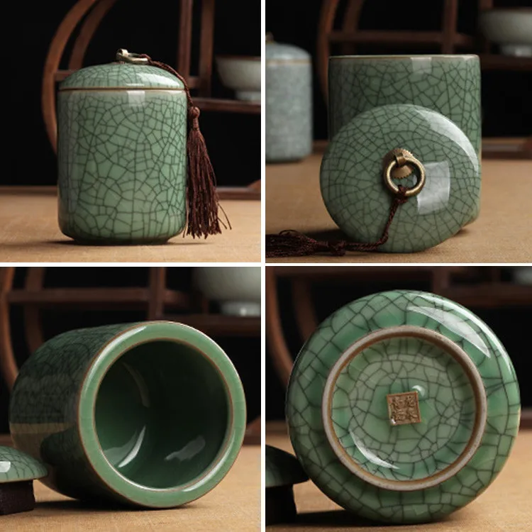Jia-gui luo китайская керамическая чайная коробка ruyao kiln очень настойна. Каждый горшок имеет свою уникальную текстуру. В удивить