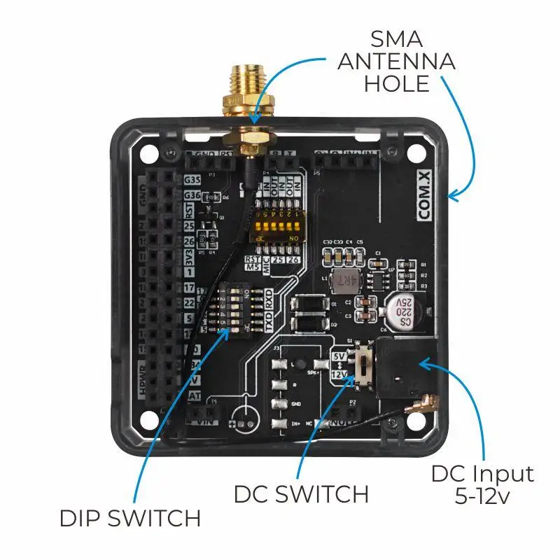 M5Stack Official COM.LoRaWAN Module ESP32 Development communication module 868MHz (ASR6501) Support LoRa Arduino | Компьютеры и офис