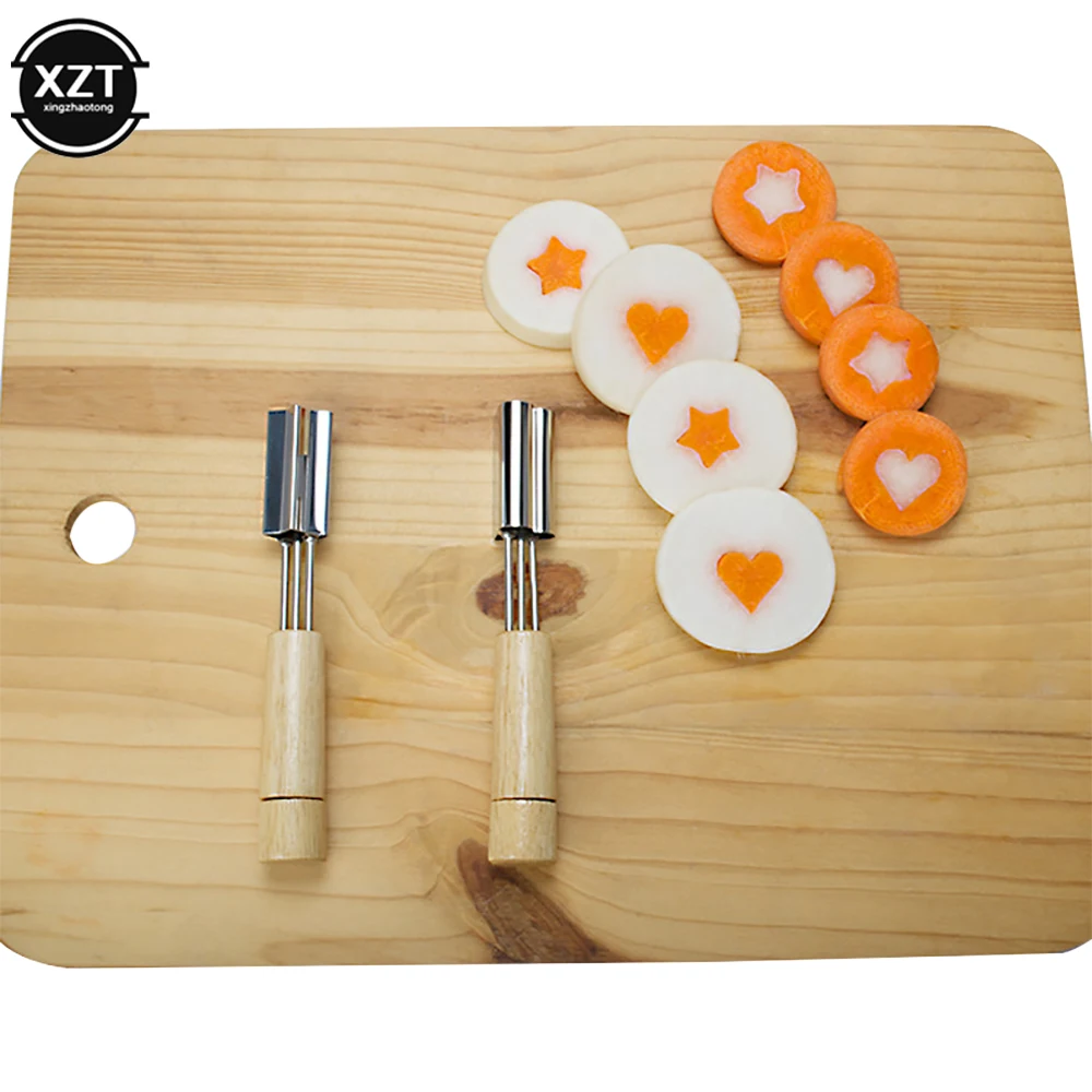 

Knife Flower Mould Fruit Star Shape Cutter Vegetable Cut Flower Mould Fondant Cake Cookie Plunger Mold Kitchen Cooking Tools