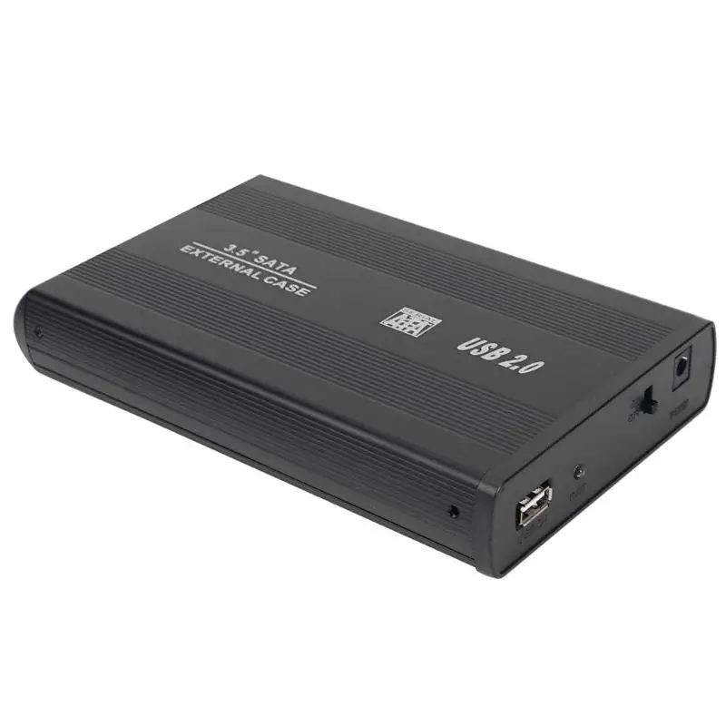 3,5 дюйма HDD чехол USB 2,0 на SATA SSD жесткий диск Корпус 2,5 дюйма USB 3,0 2,0 на SATA адаптер 480 Мбит/с твердотельный жесткий диск коробка