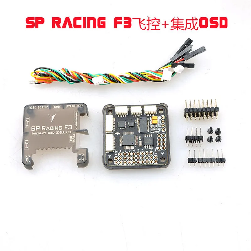 SP Racing F3 Контроллер полета OSD интегрированная Deluxe Версия Acro с чехол для