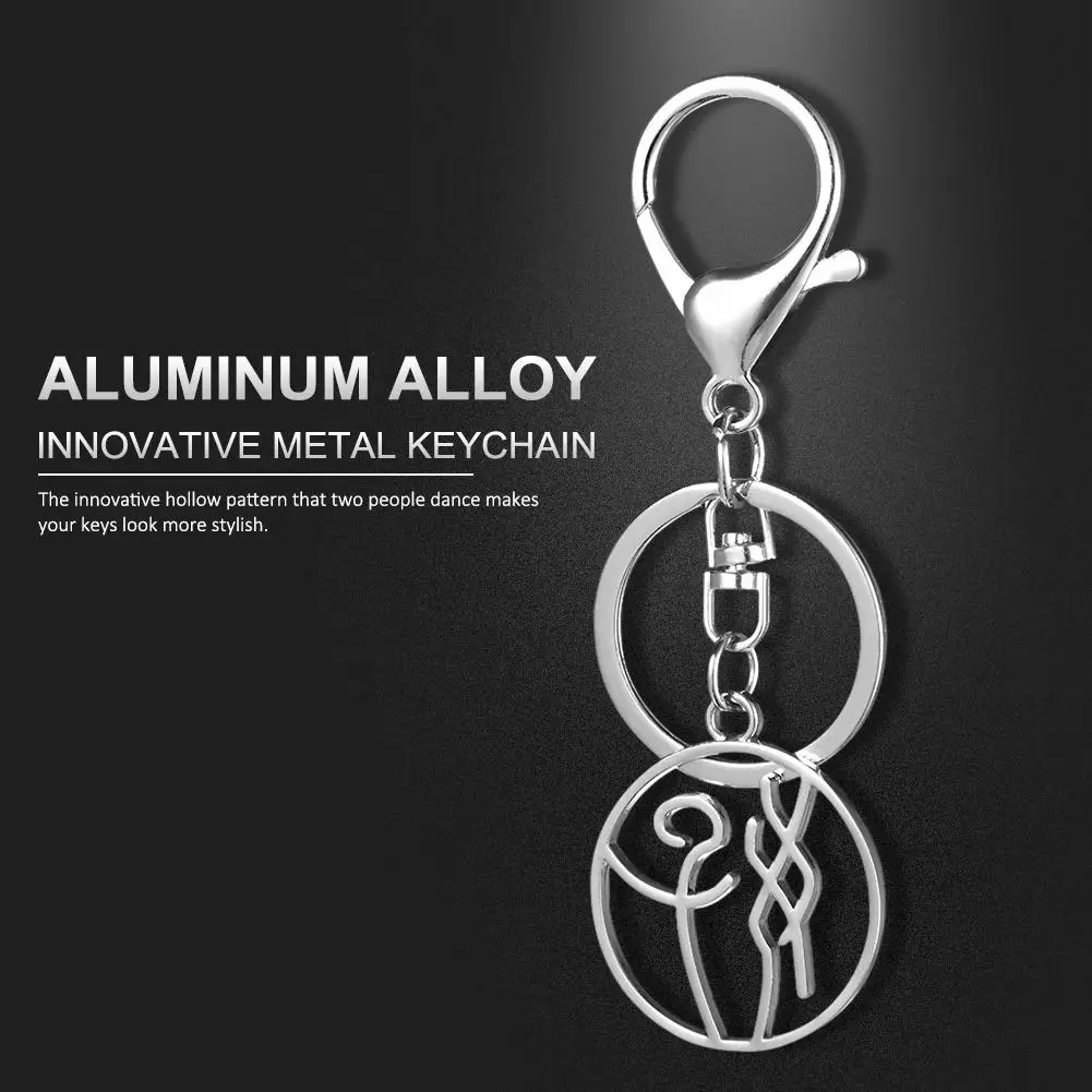 Брелок металлический инновационный узор стильный брелок для ключей кошельков