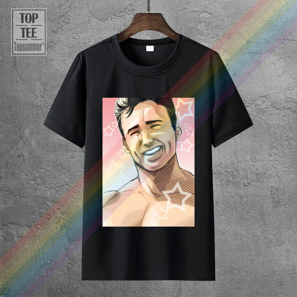 

Billy Herrington 2018 Summer Fashion Men'S T Shirt Casual Short Sleeve Mens Clothes Trend Casual Slim Fit Hip Hop Top Tees Cmt