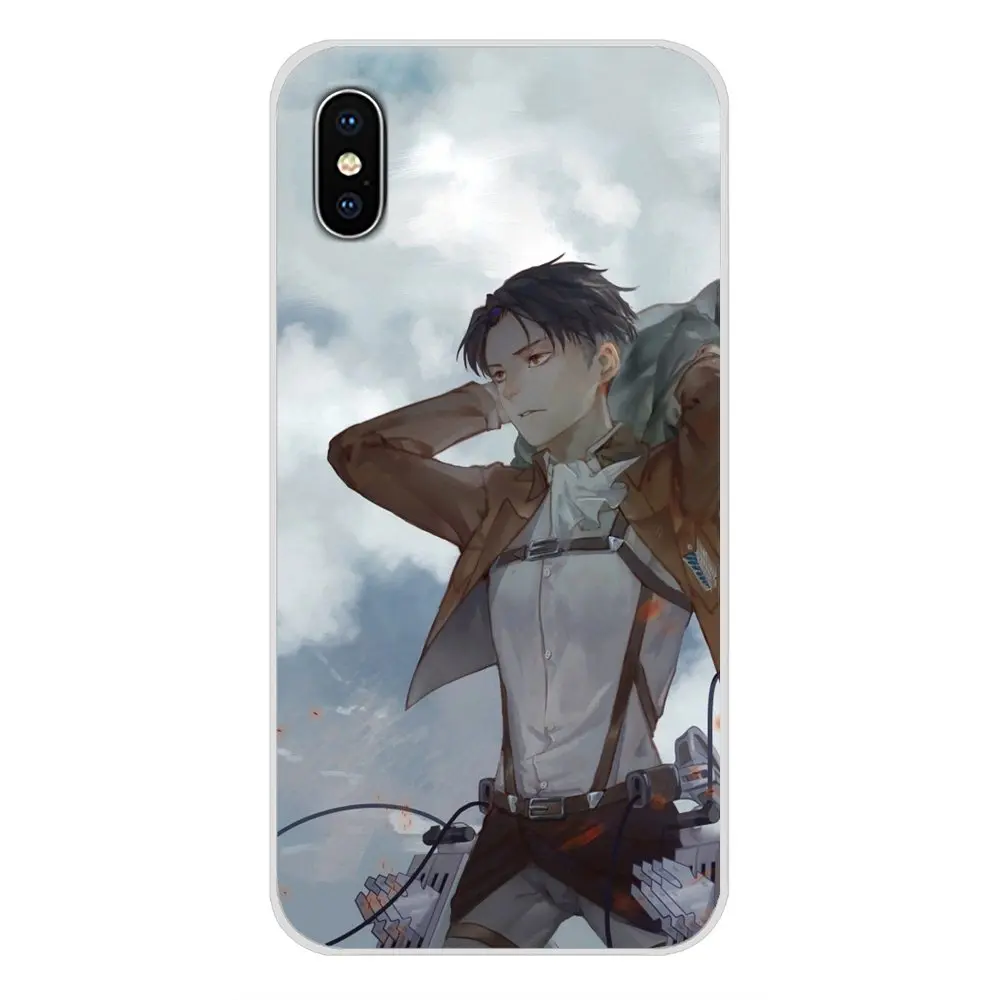 Для Xiaomi Mi4 Mi5 Mi5S Mi6 Mi A1 A2 A3 5X 6X 8 CC 9 T Lite SE Pro Attack on titan аниме комиксные аксессуары чехол