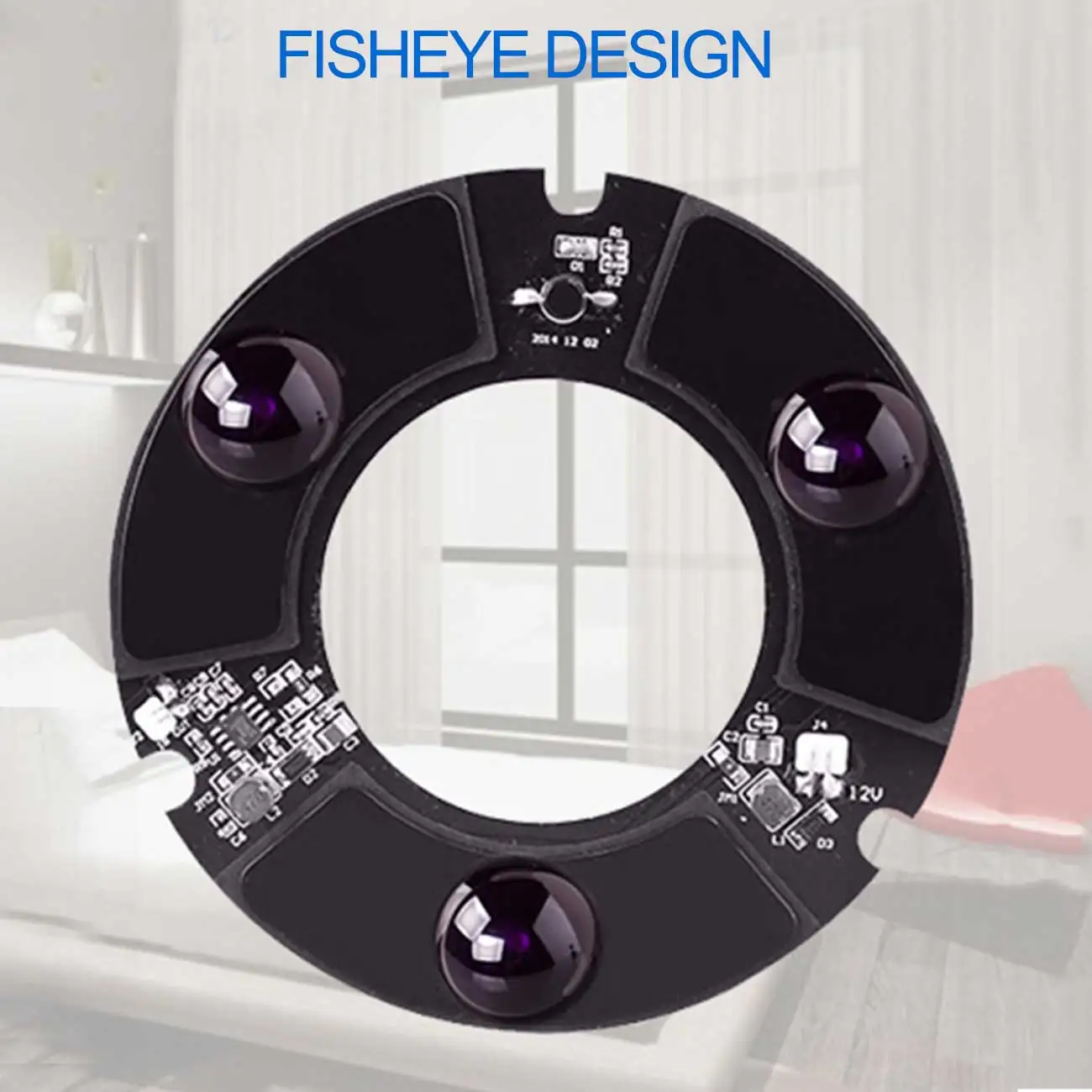 

2 Million 12V Panoramic Indoor IPC Network Camera HD Wide-angle Outdoor Surveillance Camera (With POE)