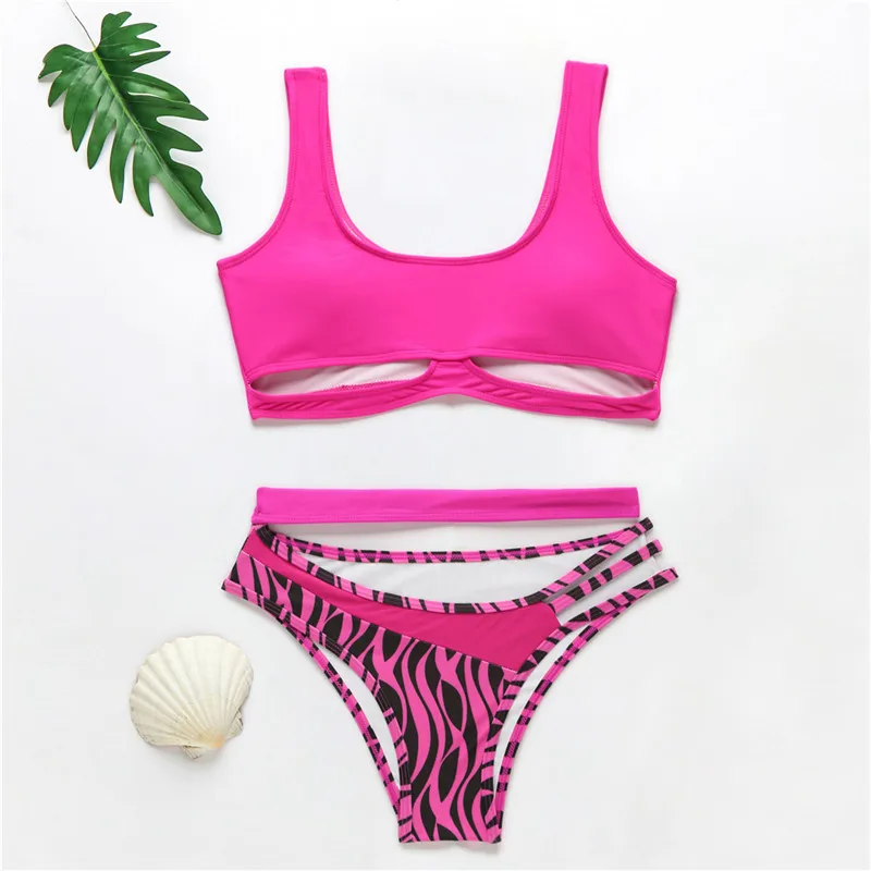 Бикини 2021 роскошный купальник пуш ап танга сексуальный женские повязка бикини с