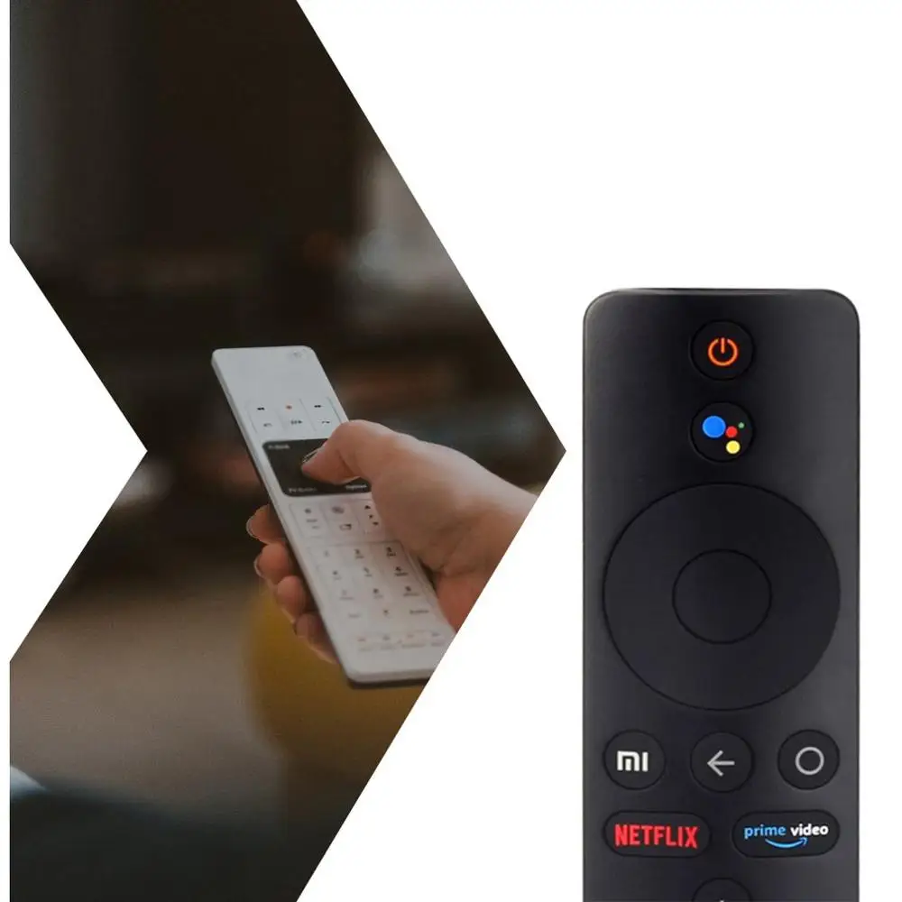 

Original Global Xiaomi Mi TV Box S Remote Control Smart Android 9.0 Bluetooth Voice Remote Controller Google Assistant Netflix