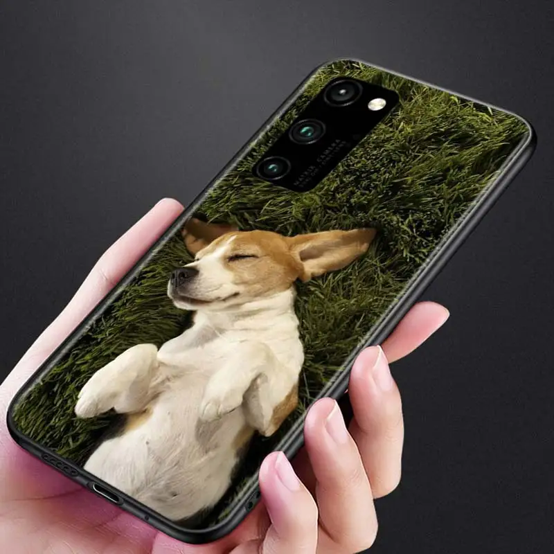 

Cute Beagle dog for Huawei Honor 9A 9C 9S 9X 10 9 Lite 30 20 Pro 10i 8X 8 8A 7A 7C Pro Lite Black Phone Case