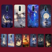 lvtlv secretive witches moon girl phone case for vivo y91c y11 17 19 17 67 81 oppo a9 2020 realme c3