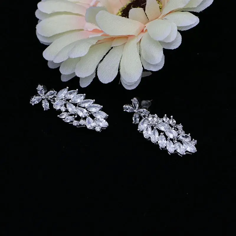 Женские длинные серьги подвески Temperamental ювелирные изделия из стерлингового