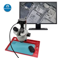 hd industrial measuring microscope camera h300 hdmi digital microscopio camera storage video photo free measurement software