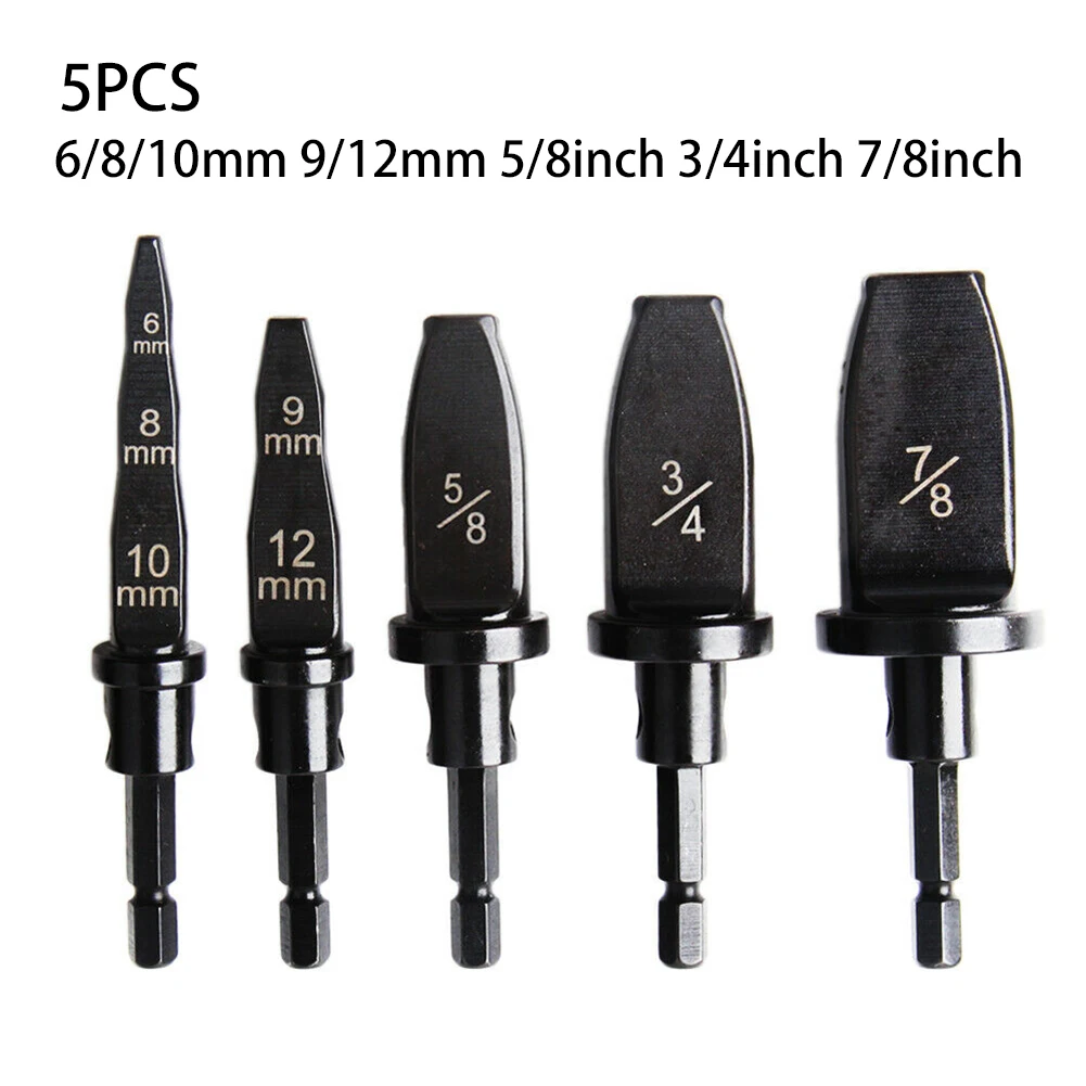 

Set Tube Expander With 6/8/10mm 9/12mm 5/8\\\" 3/4\\\" 7/8\\\" Bits Copper pipe