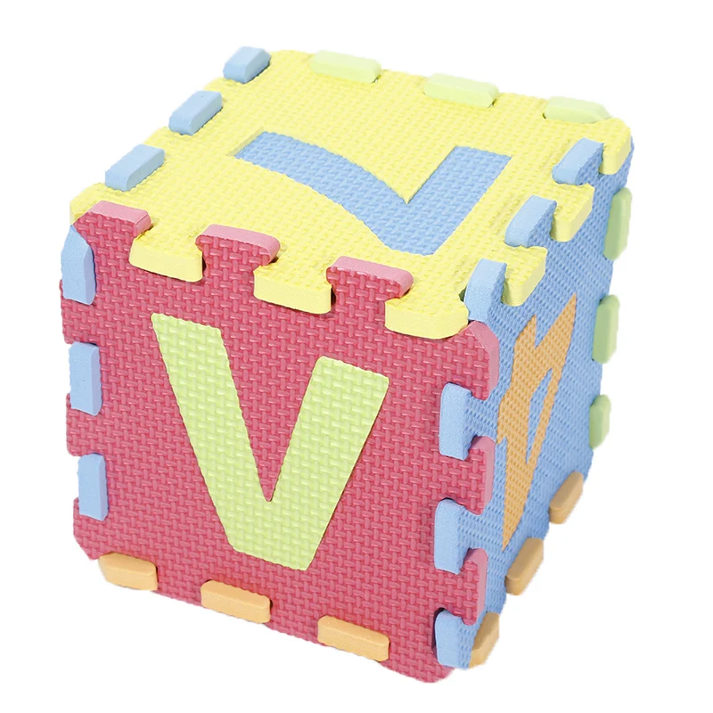 

Foldable Baby Play Mat Alphabet Number Jigsaw Educational Children's Carpet Assembled Animal Carpet Puzzle Pad For Children Game