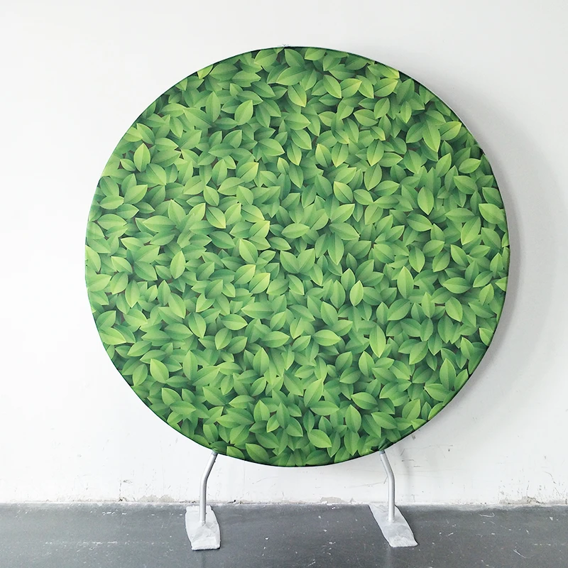 7 футов круглый чехол для подушки на заказ с одной печатью рамкой и подставкой