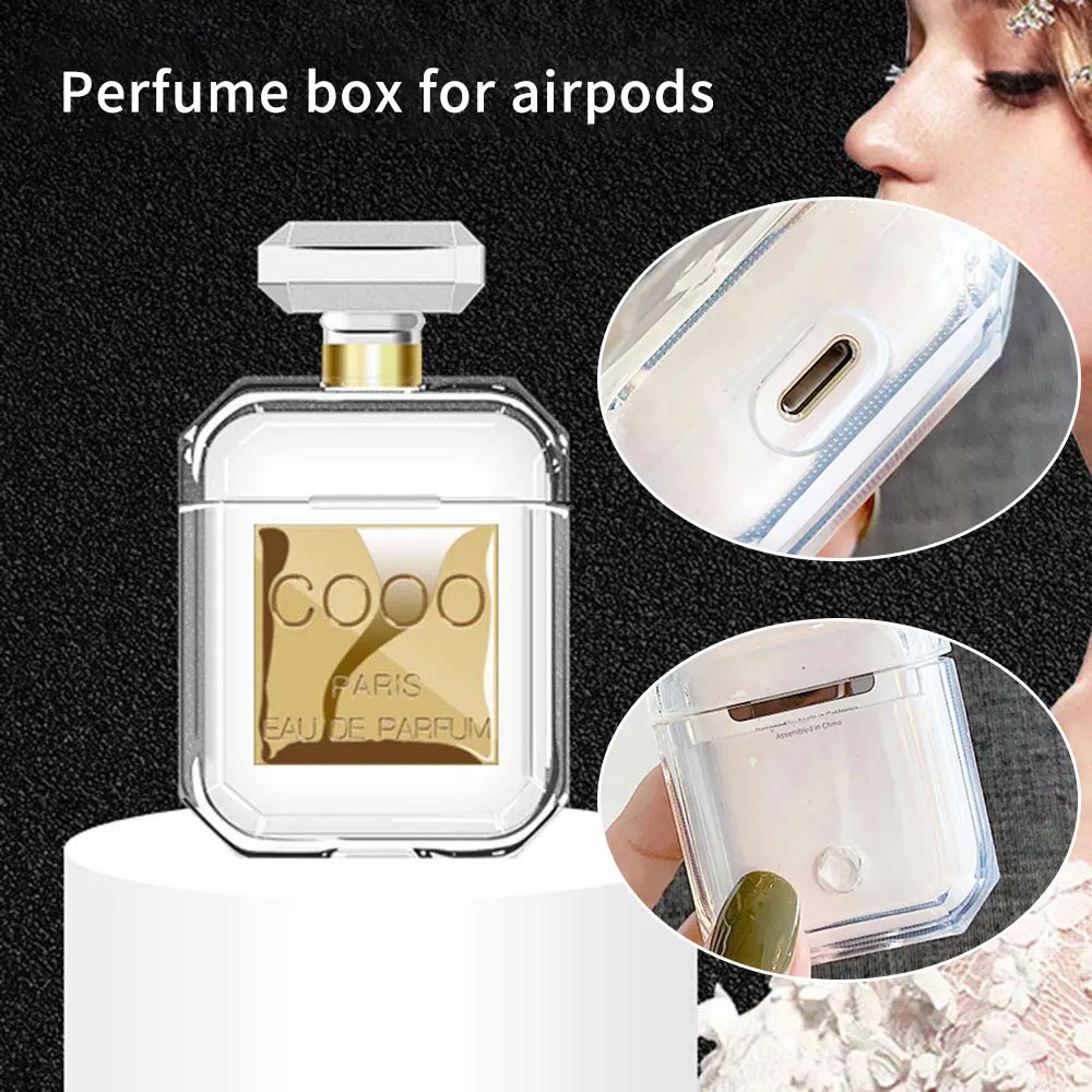 Силиконовый Bluetooth беспроводной чехол для наушников для AirPods зарядная коробка полная защита Духи чехол для наушников