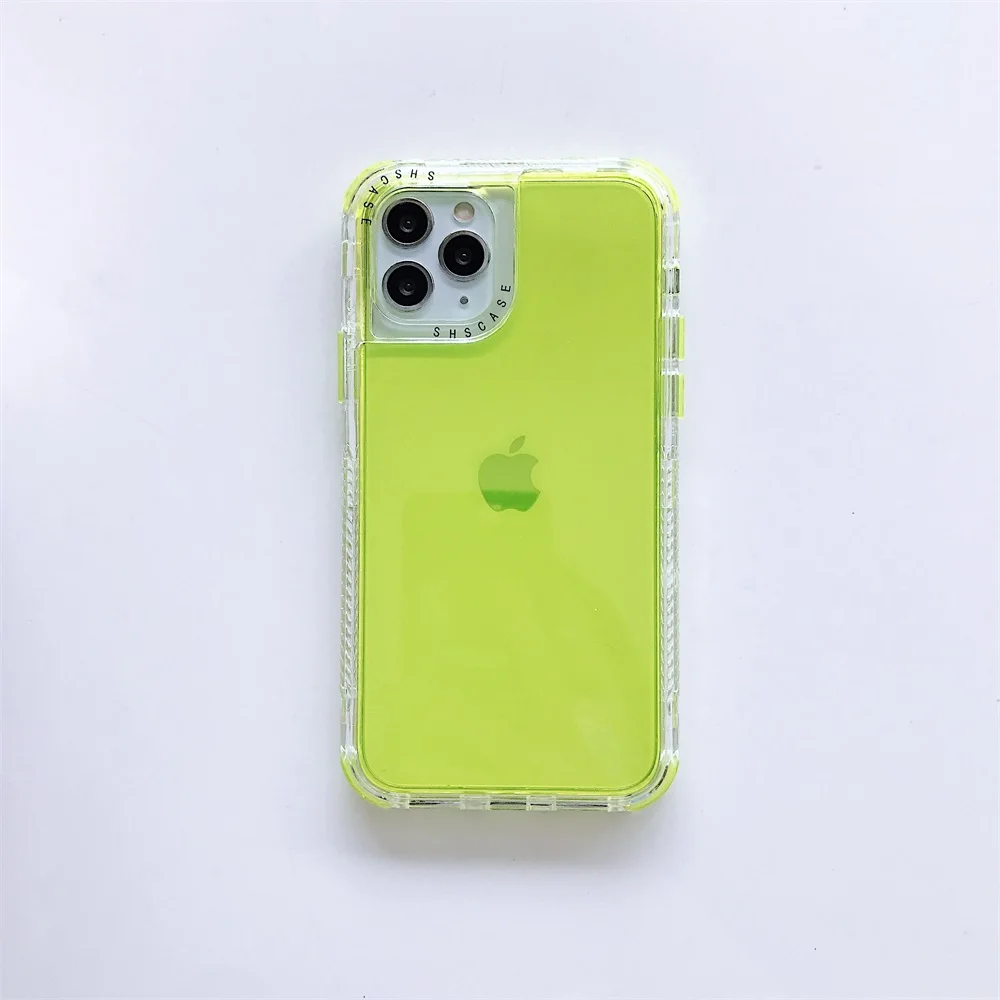 

Shockproof Case for iphone 12 12Pro Max 11 11Pro Max case Anti-knock case for iphone XR X XS Max SE 7 8 Plus Clear hard case