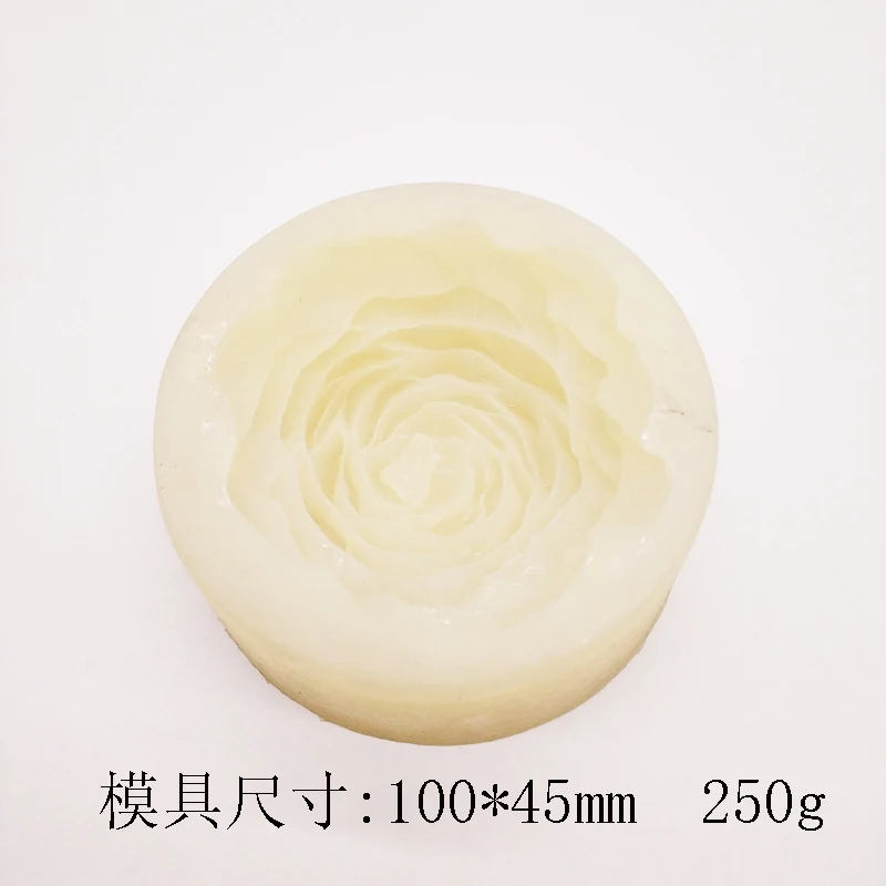 

3D Peony Flower Silicone Fondant Mould Ice Cream Chocolate Mousse Cake Mold Soap tool Sugarcraft