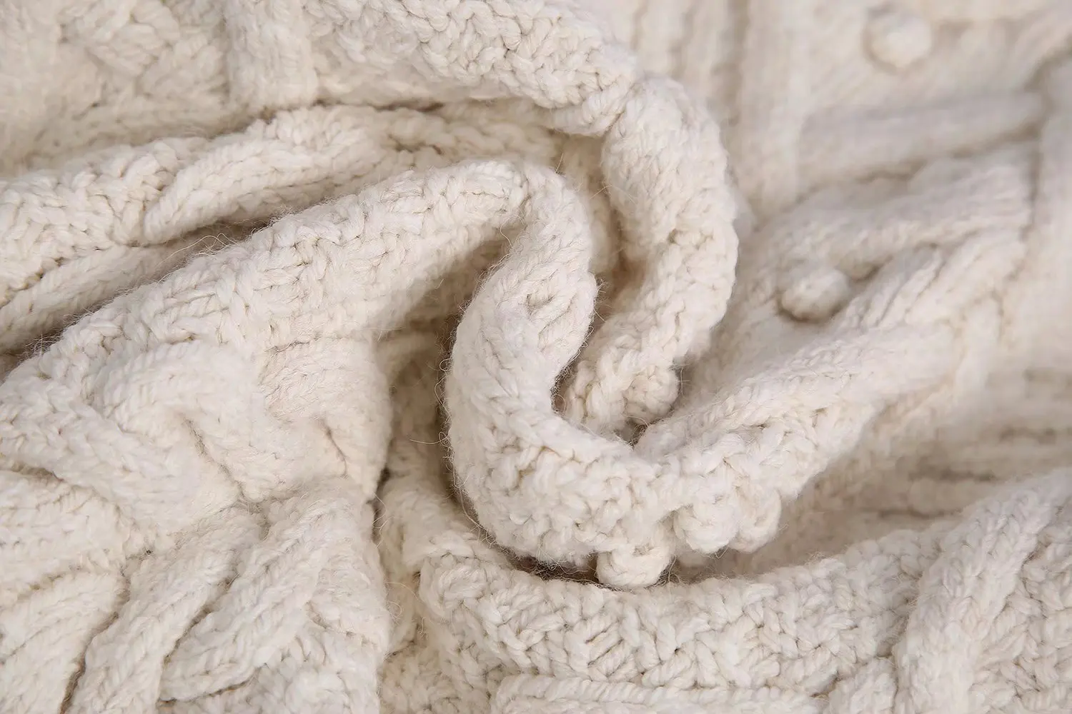 Женский вязаный свитер с длинным рукавом и высоким воротником - купить по