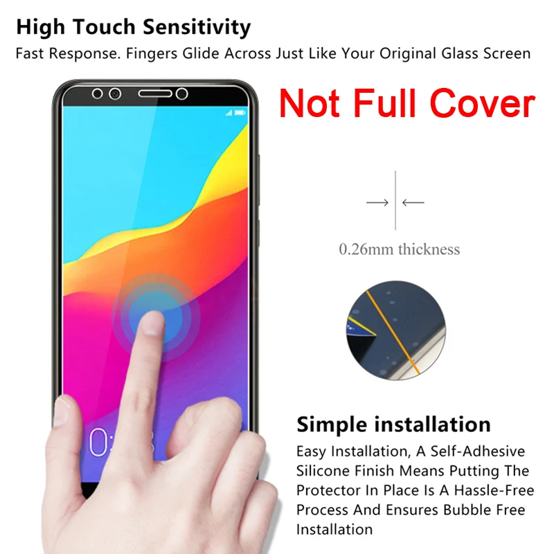 Закаленное стекло 9H для Huawei Mate 20 Lite P20 Pro P7 P6 HD 2 шт.|Защитные стёкла и плёнки