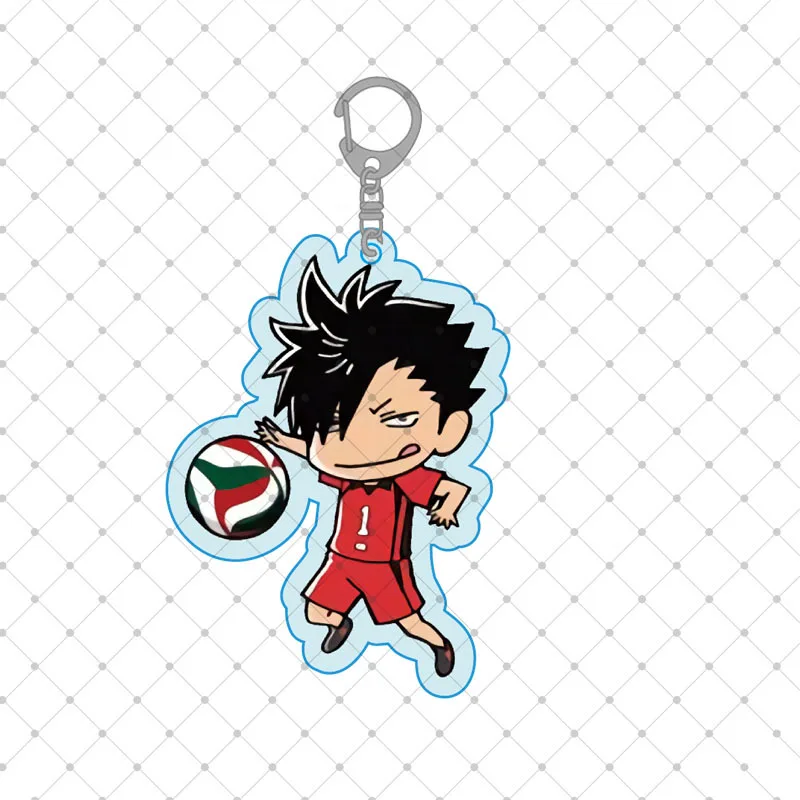 

Anime Haikyuu Acrylic Keychain Key Ring Rare Straps Cosplay Accessories Gift