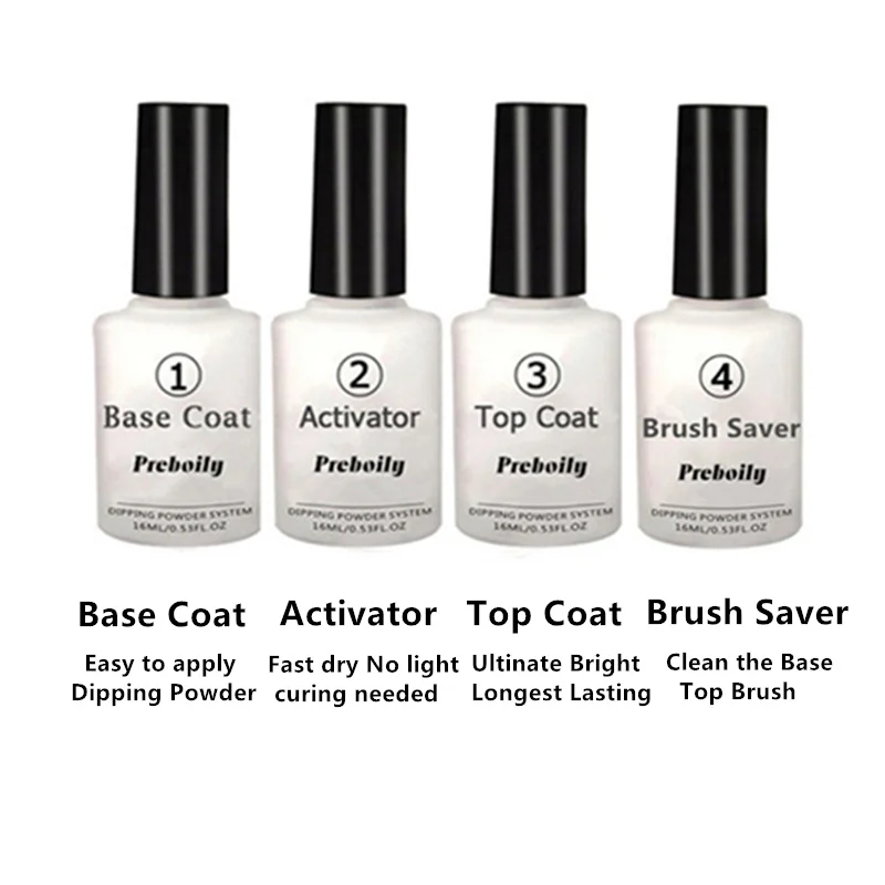 Активирующий Гель лак для ногтей основная пудра 16 мл натуральная сухая без