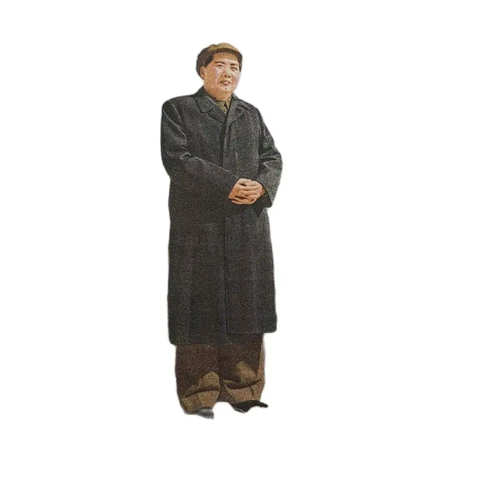 

Chinese Handmade Silk Hanging Painting Portrait Of A Great Man