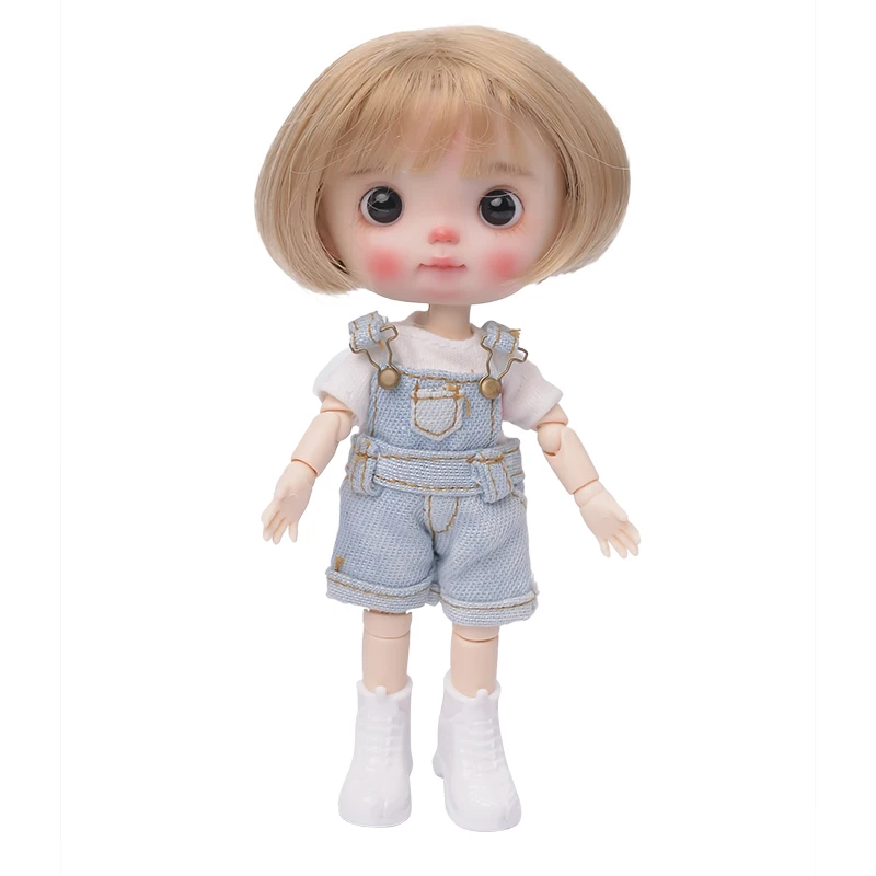 Кукла Aidolla moher/soft Wig 5 цветов красивая BJD 1/8 & Kurhn парик из мягкого волокна волосы Bob