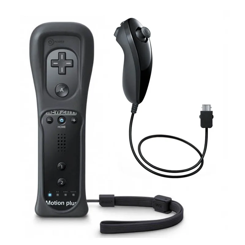 Беспроводной джойстик для Wii беспроводной геймпад контроллер Nunchuck Встроенный