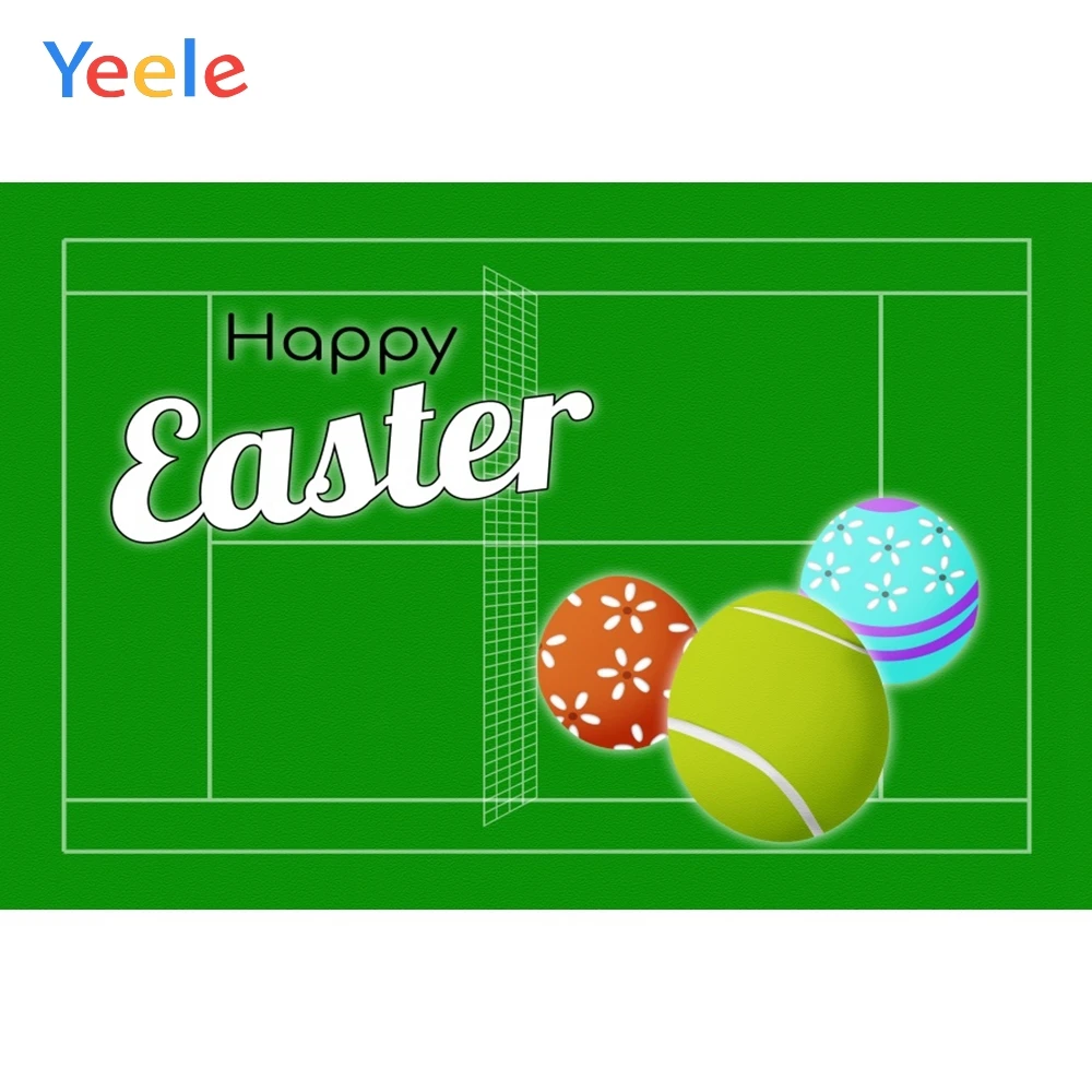 Yeele с пасхальными яйцами футбольное поле Детские Портретные Фото фоны